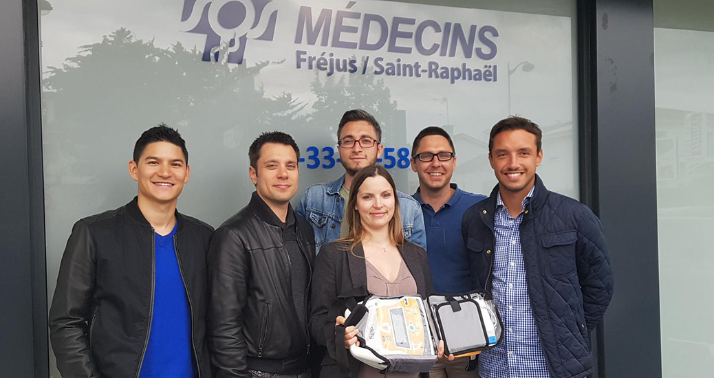 L'équipe SOS Médecins Fréjus Saint-Raphaël
